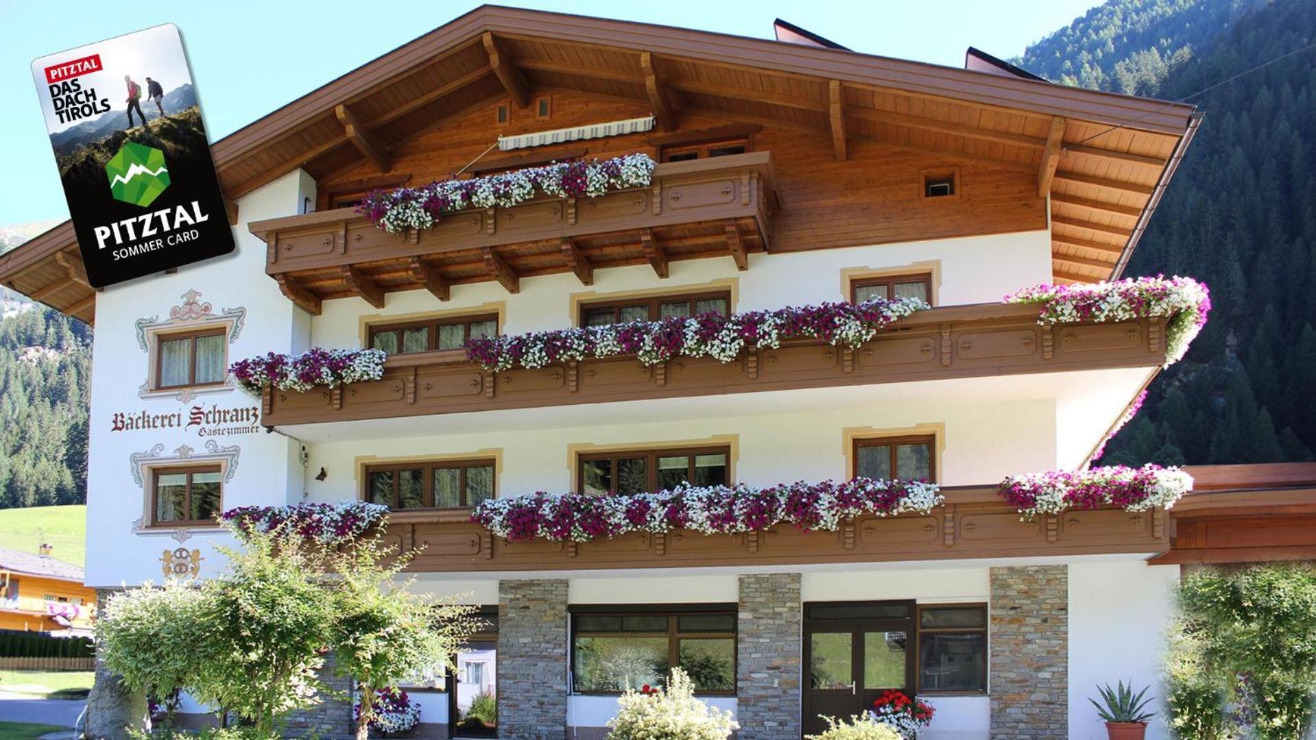 Baeckerei Schranz Bed & Breakfast Sankt Leonhard im Pitztal Ngoại thất bức ảnh
