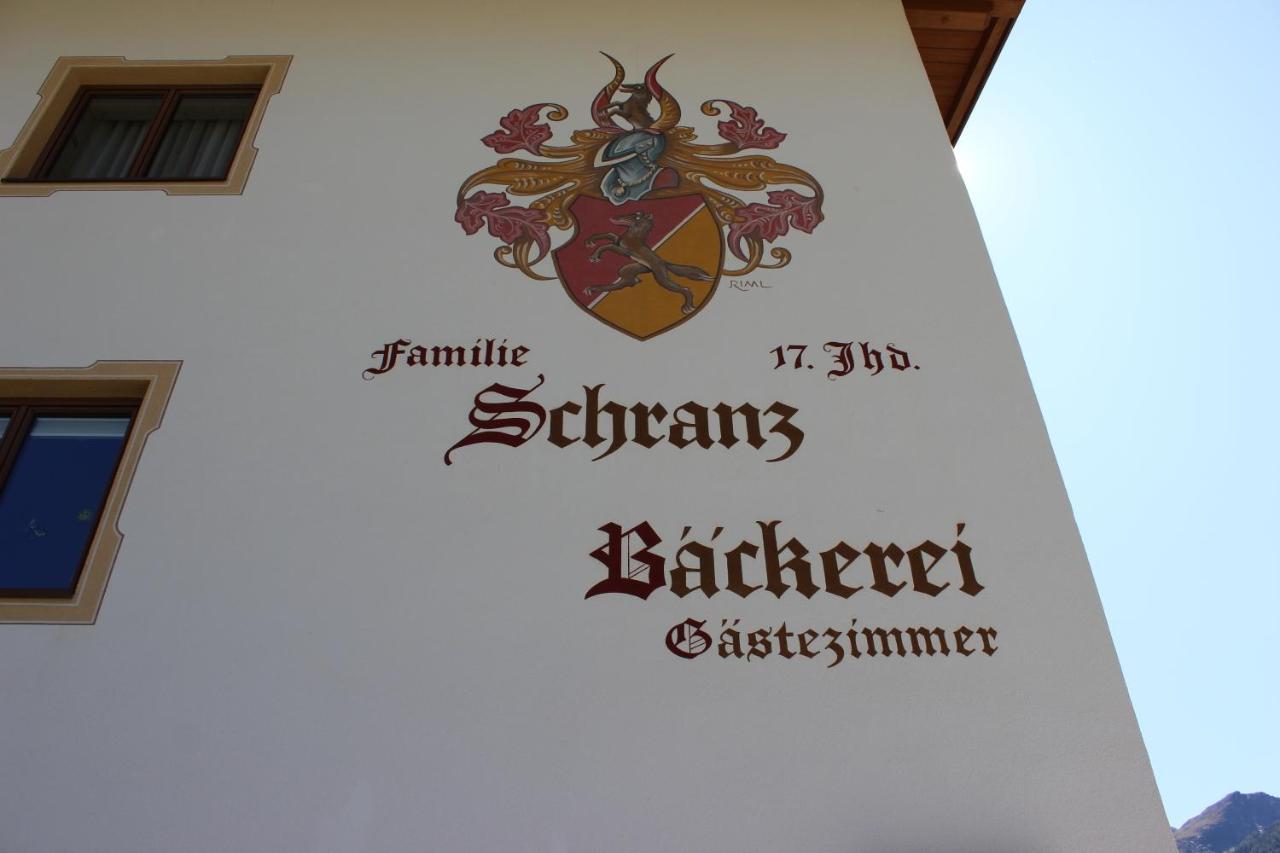 Baeckerei Schranz Bed & Breakfast Sankt Leonhard im Pitztal Ngoại thất bức ảnh